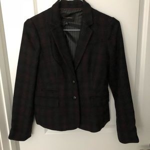 Banana Republic plaid blazer, size 4